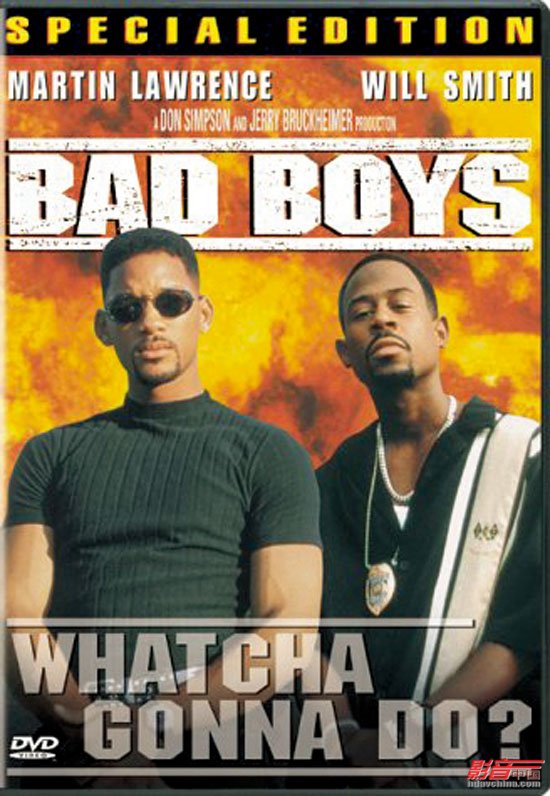 dvd 坏男孩bad boys