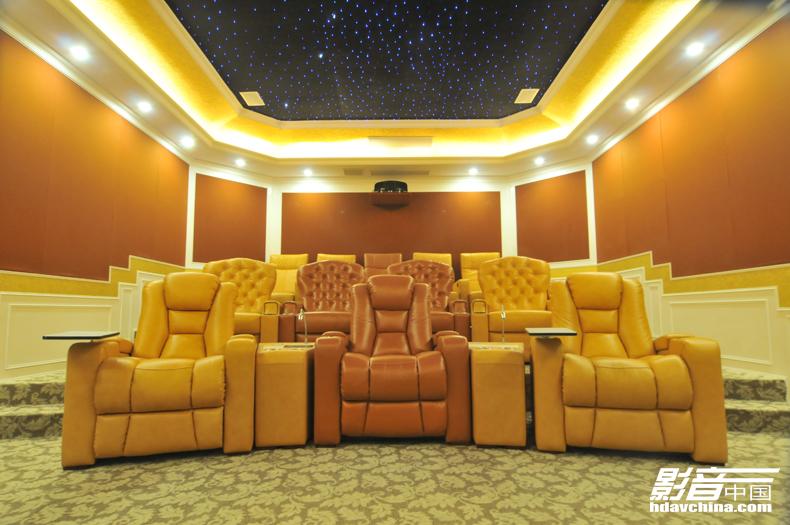 超级舒适的4K全景声私人影院_私人影院_影音