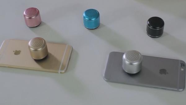 蛋大的蓝牙音箱 低音炮输出还能播放立体环绕音