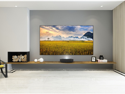 旧电视也能换购激光电视，你家客厅该焕新了