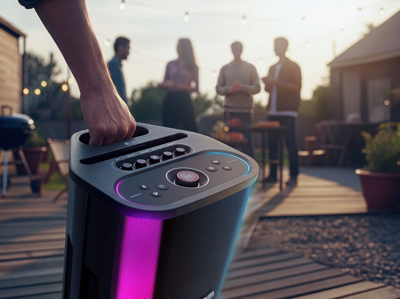 LG xboom Stage 501 ��Я�ɶ����䣺AIʵʱ��������220W�ɶ�������ʱ����
